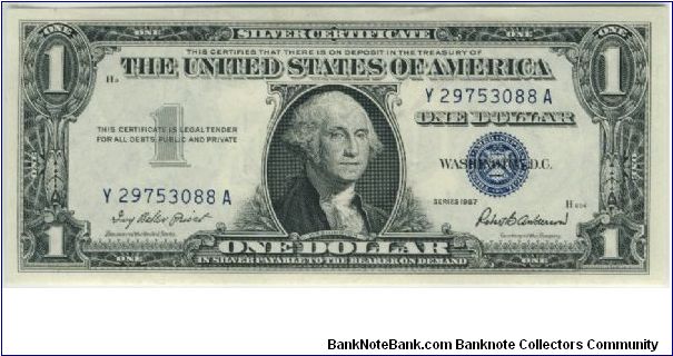 USA $1 Banknote