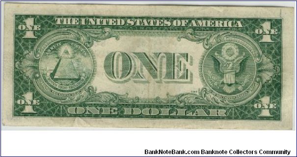 Banknote from USA year 1935