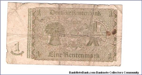 Banknote from Germany year 1937