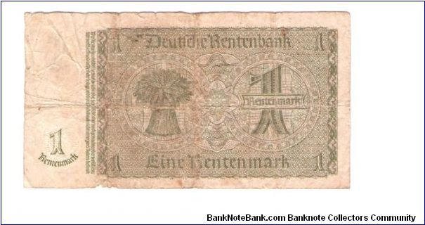 Banknote from Germany year 1937