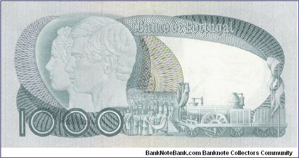 Banknote from Portugal year 1981