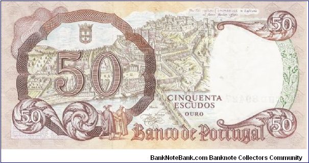 Banknote from Portugal year 1964