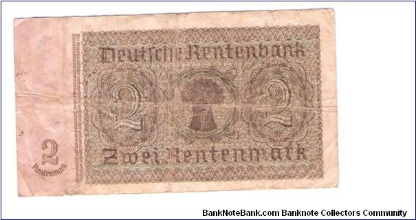 Banknote from Germany year 1937