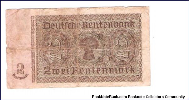 Banknote from Germany year 1937