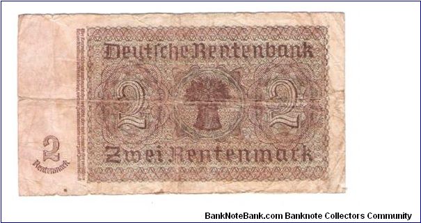 Banknote from Germany year 1937