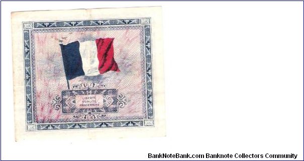 Banknote from France year 1944