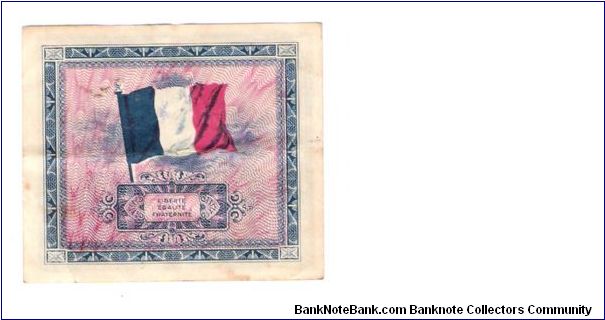 Banknote from France year 1944