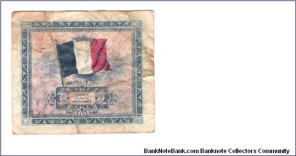 Banknote from France year 1944