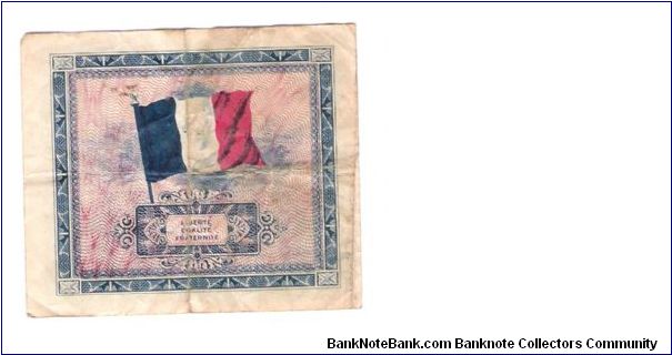 Banknote from France year 1944