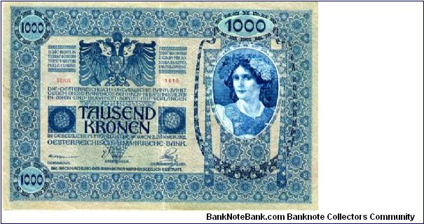 Banknote from Austria year 1919