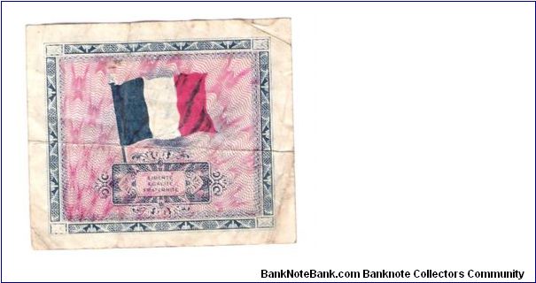 Banknote from France year 1944