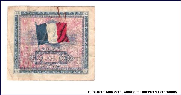 Banknote from France year 1944