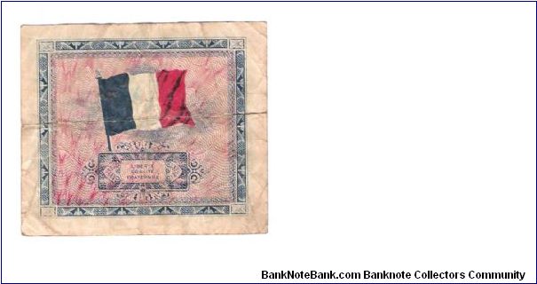 Banknote from France year 1944