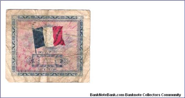 Banknote from France year 1944