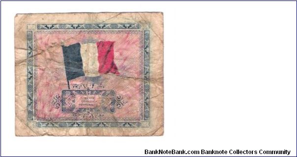 Banknote from France year 1944