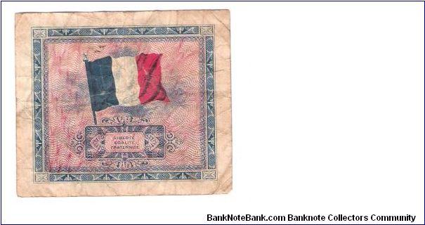 Banknote from France year 1944