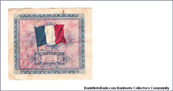 Banknote from France year 1944