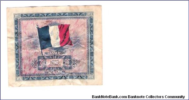 Banknote from France year 1944