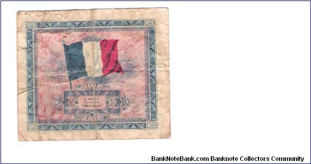 Banknote from France year 1944