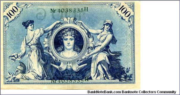 Banknote from Germany year 1908