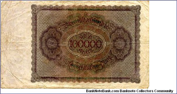 Banknote from Germany year 1923