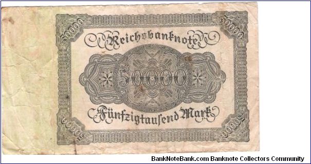 Banknote from Germany year 1922