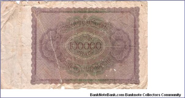 Banknote from Germany year 1923