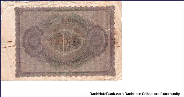 Banknote from Germany year 1923