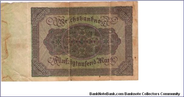Banknote from Germany year 1922