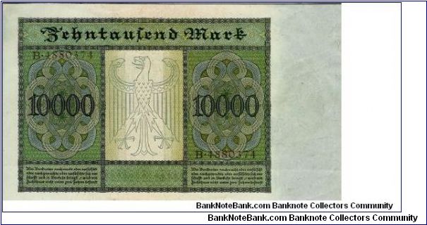 Banknote from Germany year 1922