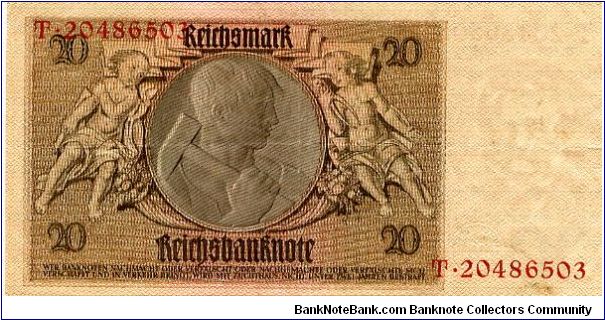 Banknote from Germany year 1924