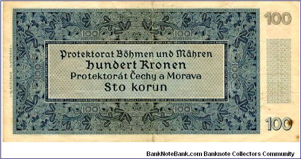 Banknote from Czech Republic year 1940