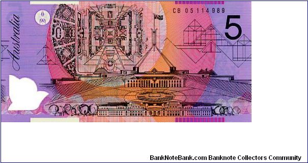 Banknote from Australia year 1995