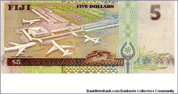 Banknote from Fiji year 2002