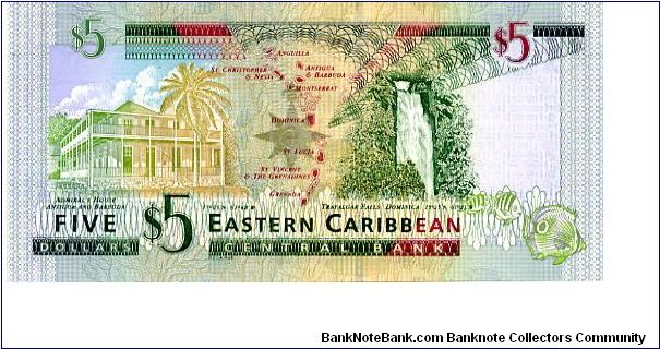 Banknote from Saint Kitts year 2003