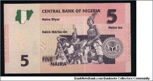 Banknote from Nigeria year 2006