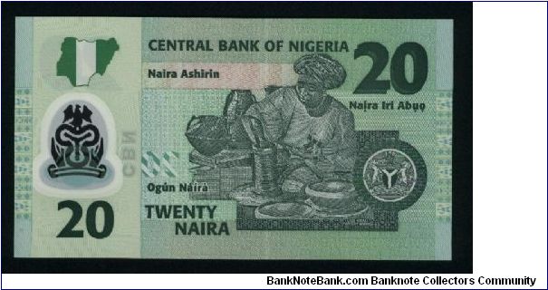 Banknote from Nigeria year 2006