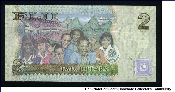 Banknote from Fiji year 2006