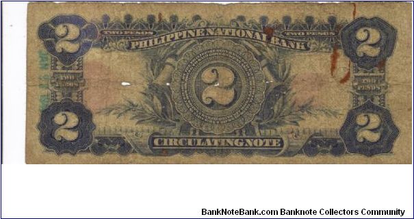 Banknote from Philippines year 1921
