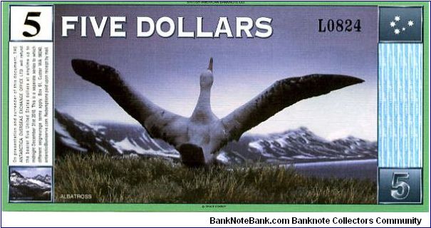 Banknote from USA year 2001
