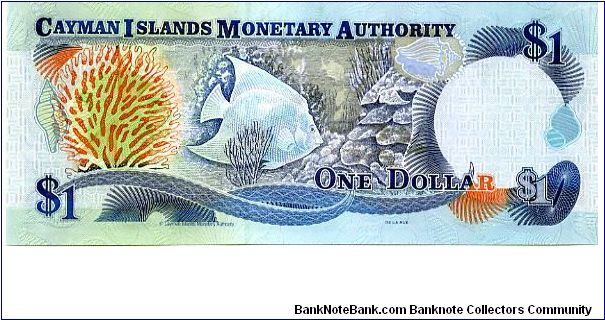 Banknote from Cayman Islands year 2001