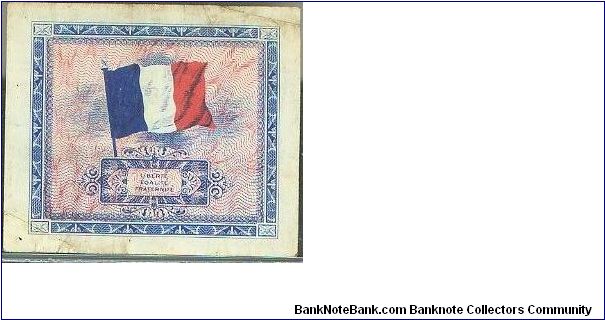 Banknote from France year 1944