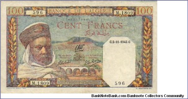 100 Francs Banknote