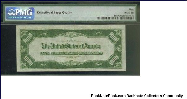 Banknote from USA year 1928