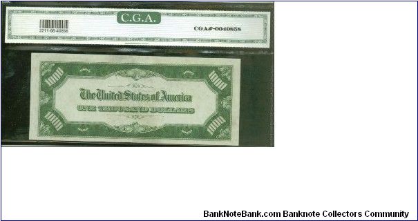 Banknote from USA year 1934