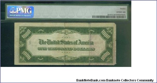 Banknote from USA year 1928