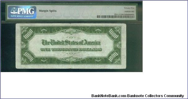 Banknote from USA year 1934