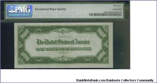 Banknote from USA year 1934