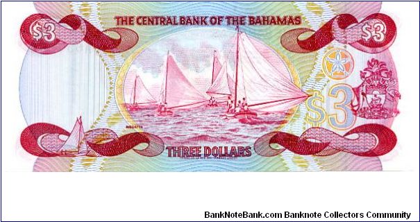 Banknote from Bahamas year 1974