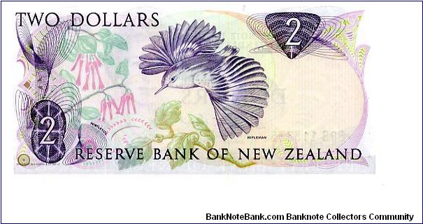Banknote from New Zealand year 1988